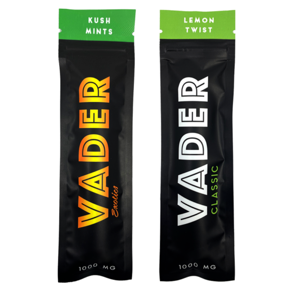 Bolígrafos Vader THC Vape - Paquete dúo verde