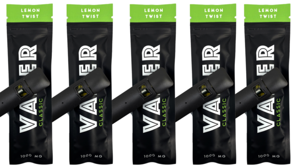 Vader THC Vape Pens - Classic Package - Lemon Twist - Image 5